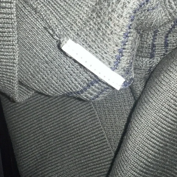 Prana Dress Women's Size Medium Milani Henley Thermal Waffle Knit Cotton Wool - Picture 7 of 7